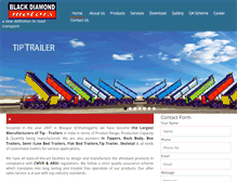 Tablet Screenshot of blackdiamondmotors.com